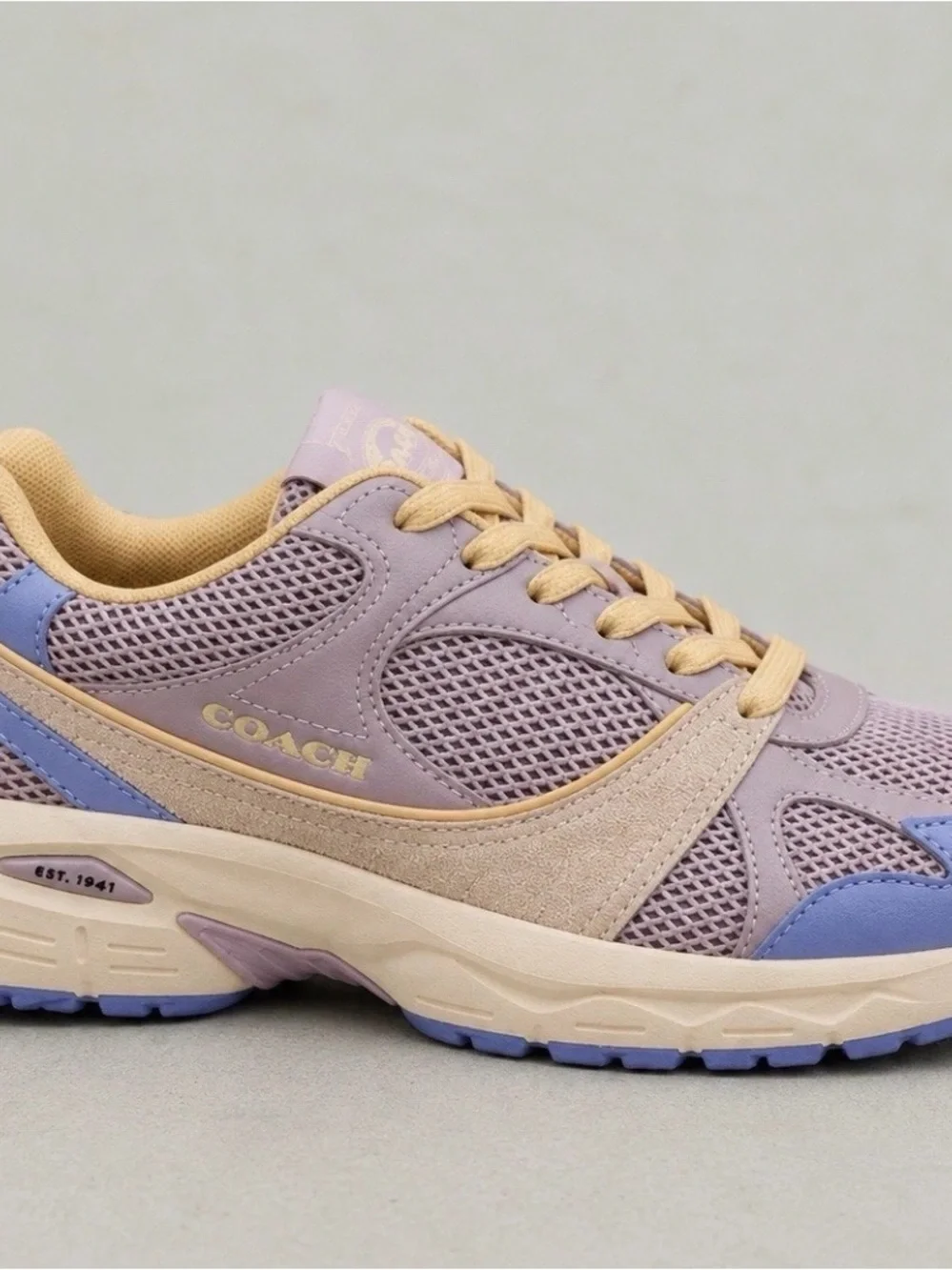 NEW Coach woman Sport Sneaker Wisteria/Blue Lavender CEE71 US Size 9.5